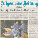 "Allgemeine Zeitung" Mainz am 12.03.2007