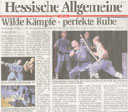 "Hessische Allgemeine" Kassel am 08.01.2007