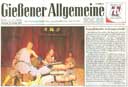 "Geißener Allgemeine" Mo. 12.01.2009