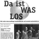 "Reutlinger Wochenblatt" So. 20.03.2011